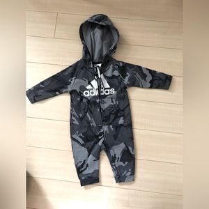 Adidas onocie with hoodie 6 months